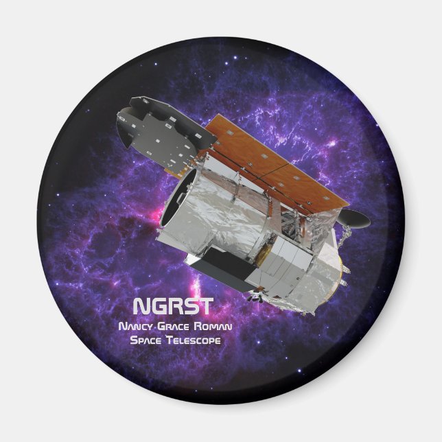 Nancy Grace Roman Space Telescope Magnet (Framsidan)