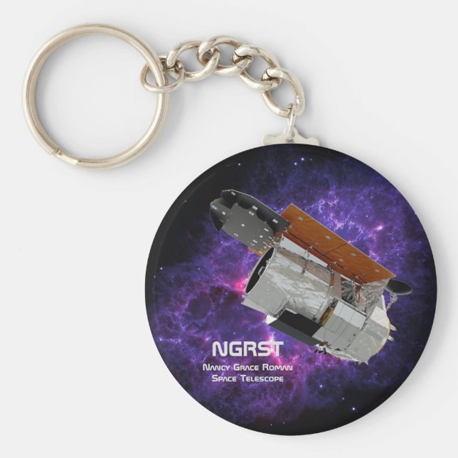 Nancy Grace Roman Space Telescope Nyckelring (Framsidan)