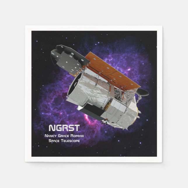 Nancy Grace Roman Space Telescope Pappersservett (Framsidan)