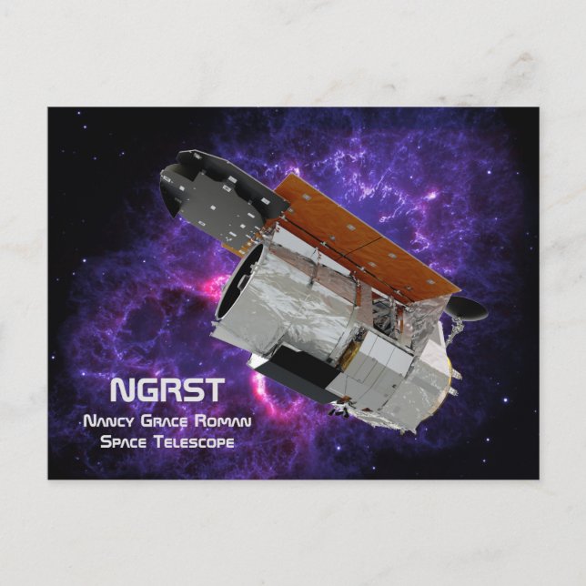 Nancy Grace Roman Space Telescope Vykort (Framsida)