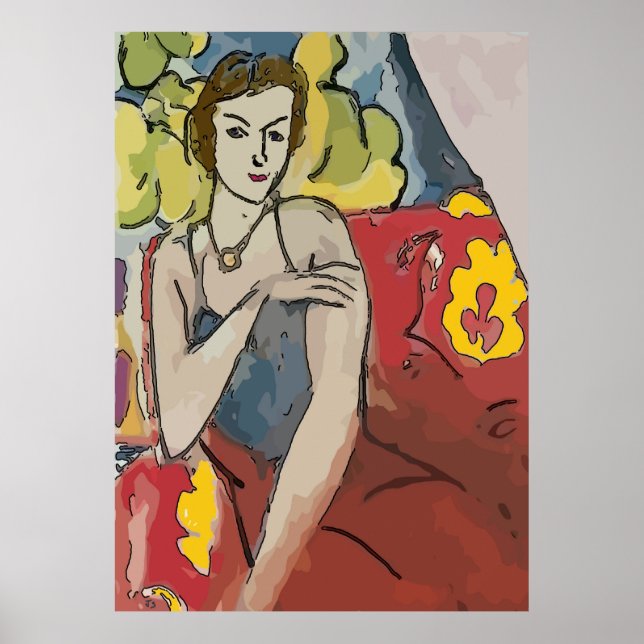 Nancy i Red Ordförande Poster (Framsidan)