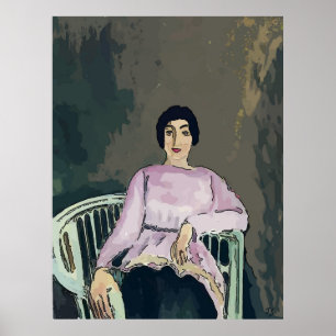 Nancy in White Ordförande Poster