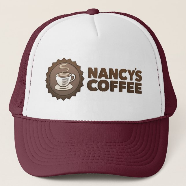 Nancy kaffetruckerkeps keps (Framsida)
