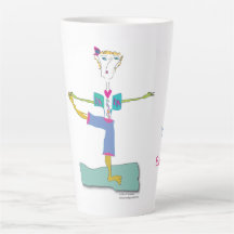 "Nancy Loo" Yoga Latte Mugg