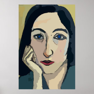 Nancy, Matisse Stil Poster