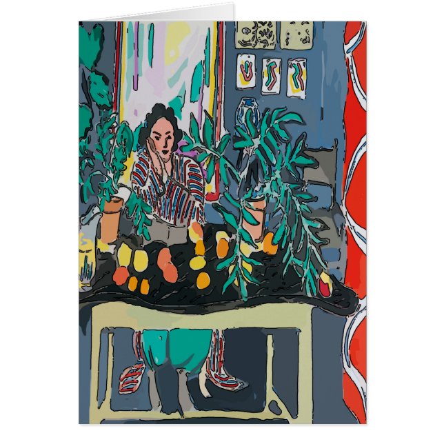 Nancy på Cell-Mobil, lägg till eller redigera text Hälsningskort (Framsidan)