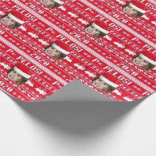 Nancy Pelosi 2020 God jul Presentpapper