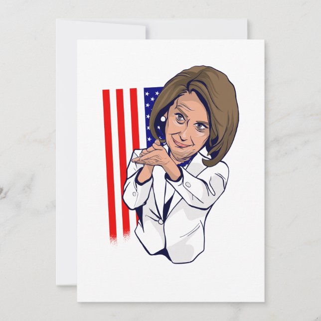 Nancy Pelosi appningsminne Inbjudningar (Framsida)