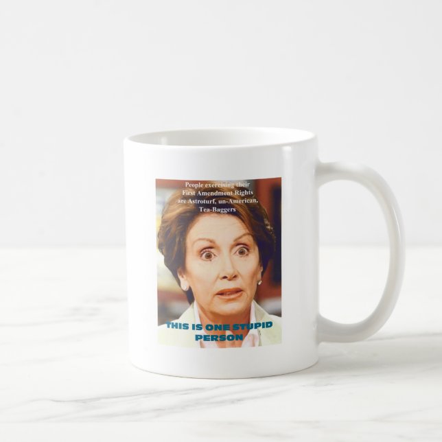 NANCY PELOSI- EN DUM PERSON KAFFEMUGG (Höger)