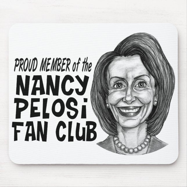 Nancy Pelosi fläktklubb Musmatta (Framsidan)