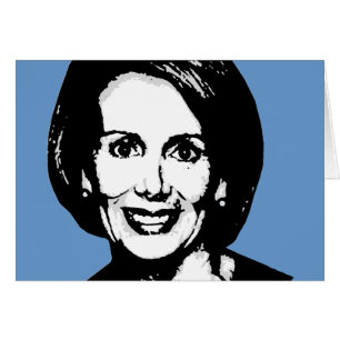 Nancy Pelosi Gear Hälsningskort