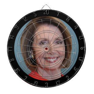 Nancy Pelosi Officiell Porträtt Dart Board Darttavla