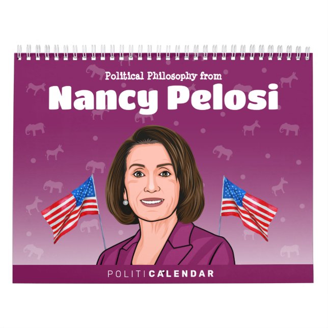 Nancy Pelosi Politiskt humor Calendar Kalender (Omslag)