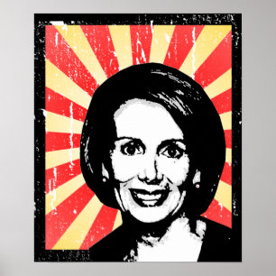 NANCY PELOSI PROPAGANDAAFFISCH POSTER