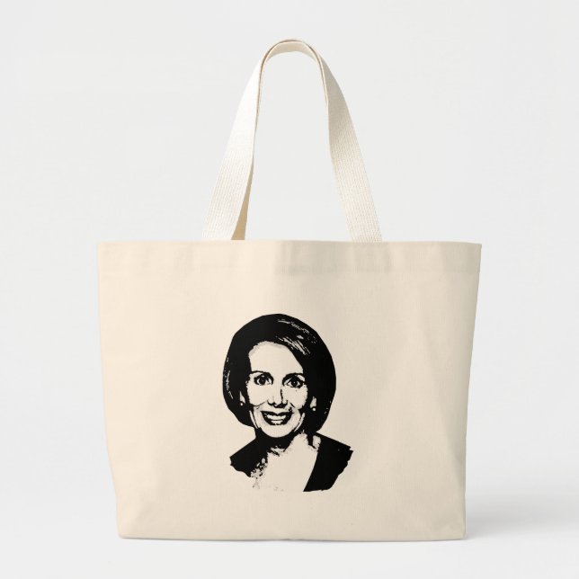 Nancy Pelosi T-tröja Jumbo Tygkasse (Framsidan)