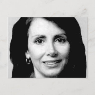 Nancy Pelosi Young Congressional Photo Vykort