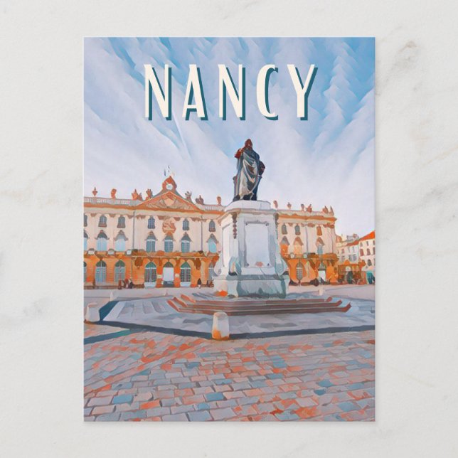 Nancy Photo Vintage  Vykort (Framsida)