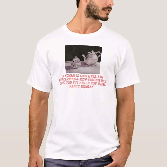 NANCY REAGAN CITATIONSTECKEN - SKJORTA TEE SHIRT (Framsida)
