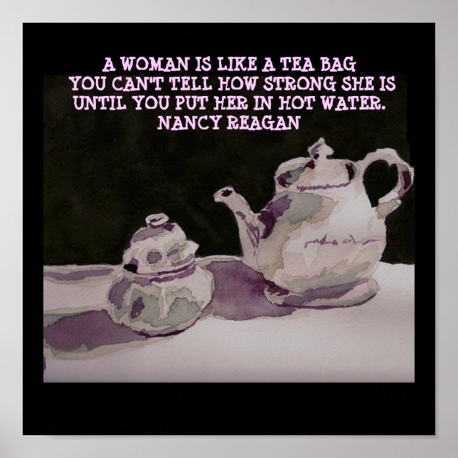 NANCY REAGAN QUOTE - POSTER (Framsidan)