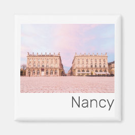 Nancy Ställe Stanislas Grand Est Frankrike Sunset Magnet