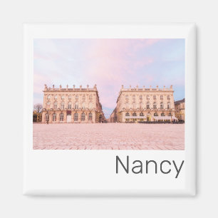 Nancy Ställe Stanislas Grand Est Frankrike Sunset Magnet
