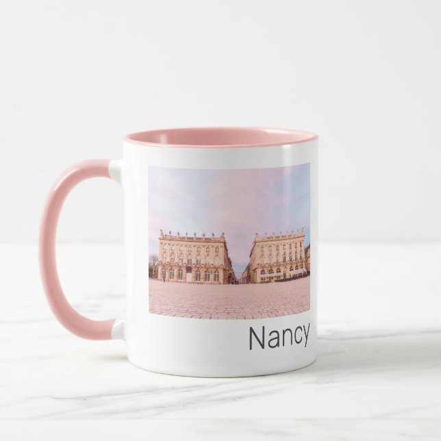 Nancy Ställe Stanislas Grand Est Frankrike Sunset Mugg (Vänster)