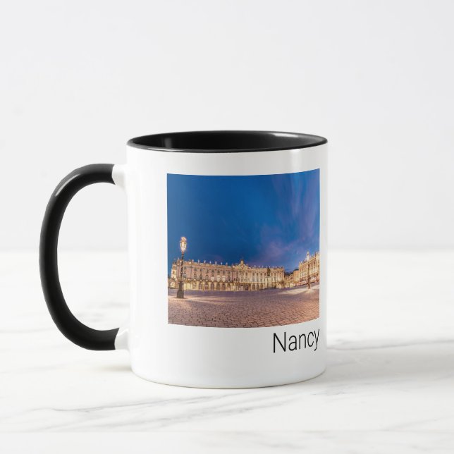 Nancy Ställe Stanislas Grand Est Frankrike Sunset Mugg (Vänster)