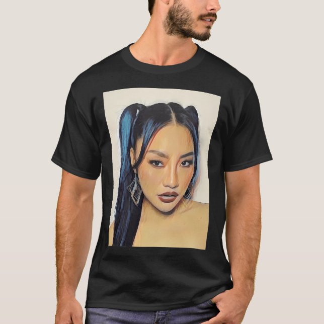 Nancy Xu porträtt T Shirt (Framsida)