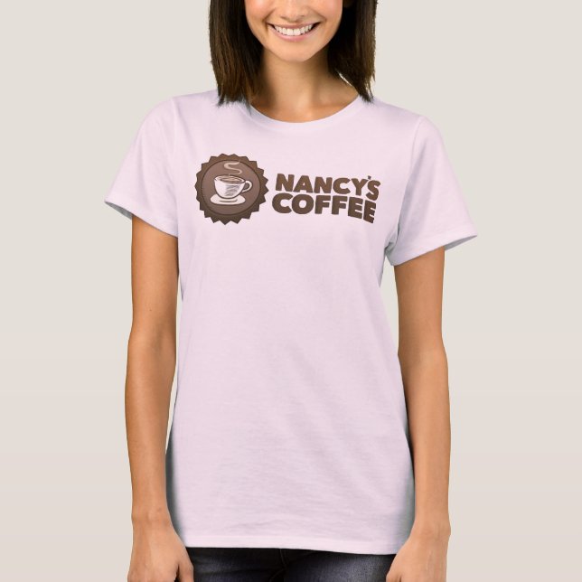 Nancy's Coffee Women's t-shirt (Framsida)