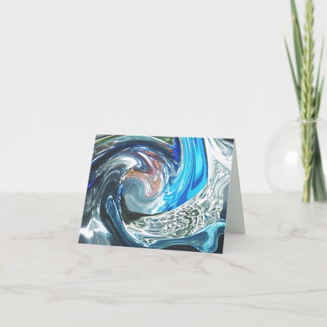 Nancy's Mix Notecard-mall för anpassade Tack Kort (Framsida)