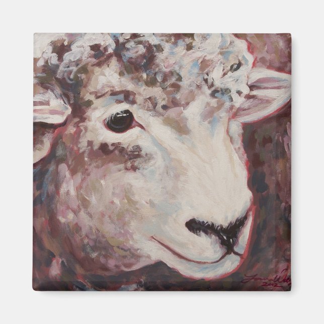 Nancy's Sheep Magnet (Framsidan)
