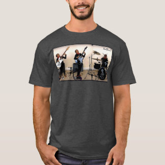 Nandi-busket på sten t shirt