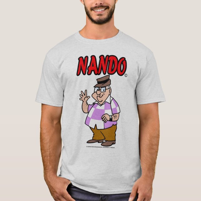 Nando T-tröja Tee Shirt (Framsida)