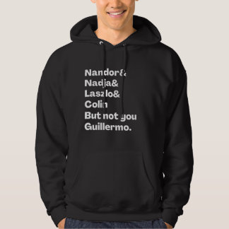 Nandor, Nadja, Laszlo, Colin, men inte Guillermo Hoodie