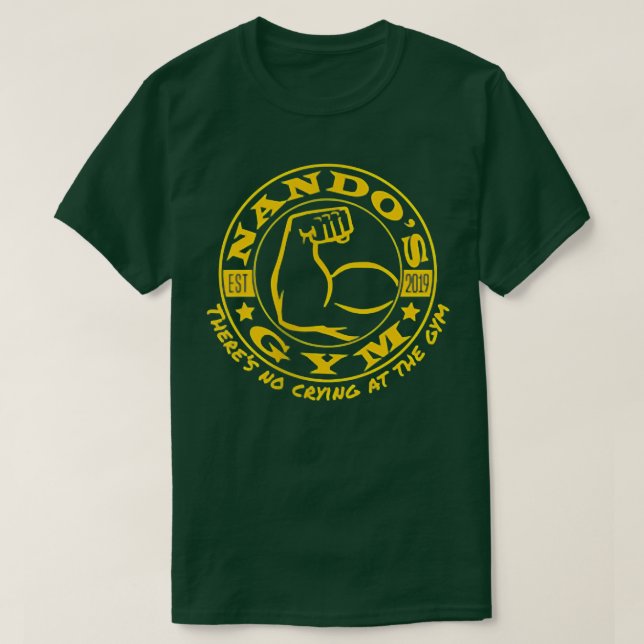 NANDO'S GYM - NG003  T SHIRT (Design framsida)