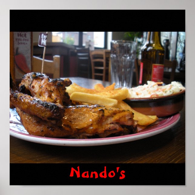 Nando's, Nando's Poster (Framsidan)