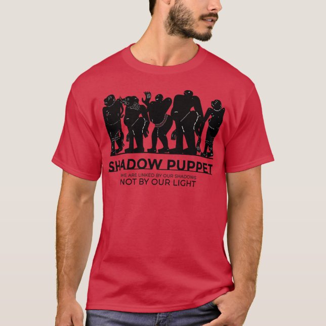 Nang Talung Thailändsk läderdocka T Shirt (Framsida)