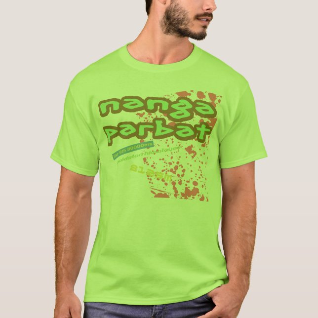 Nanga Parbat Tee Shirt (Framsida)