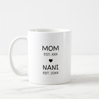 Nani Bebis Bekännelse Första gången Mormor Kaffemugg