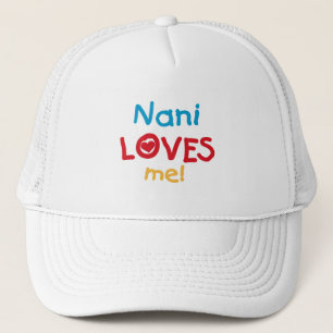 Nani Kärlek Me T-shirts och gåvor Keps