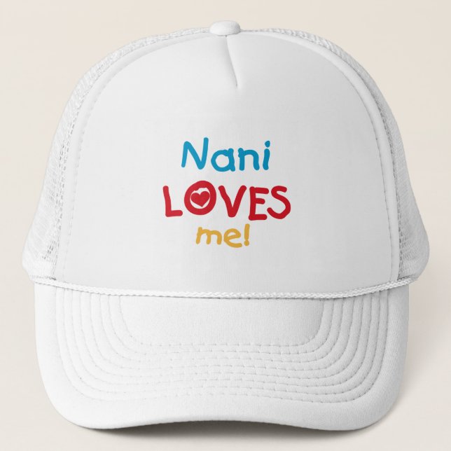 Nani Kärlek Me T-shirts och gåvor Keps (Framsida)