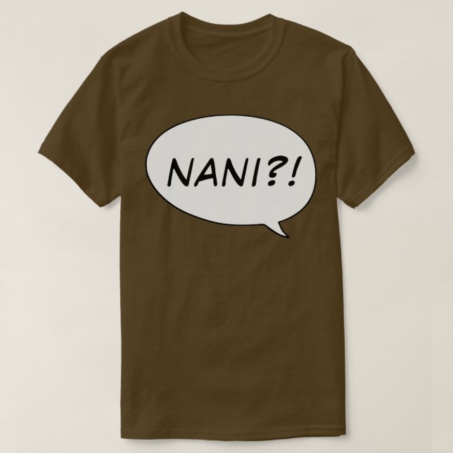 NANI T SHIRT (Design framsida)
