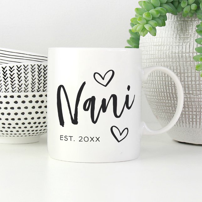 Nani Year Etablated Grandma Kaffemugg (Skapare uppladdad)