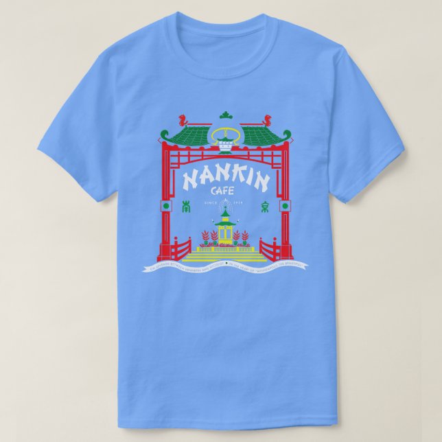 Nankin Cafe Minneapolis T Shirt (Design framsida)