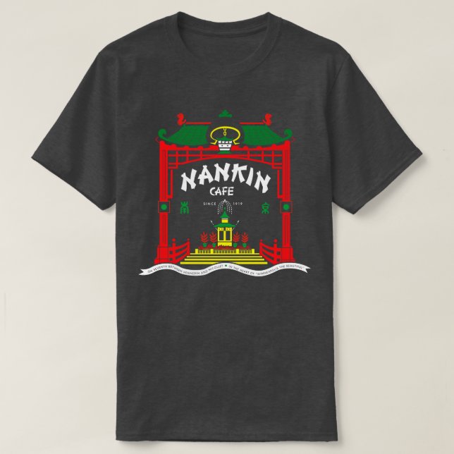Nankin Cafe Minneapolis T Shirt (Design framsida)