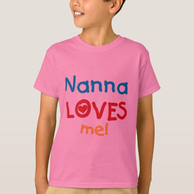 Nanna Kärlek Me T-shirts och presenter (Framsida)