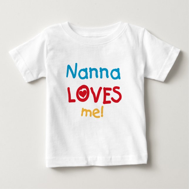 Nanna Kärlek Me T-shirts och presenter (Framsida)
