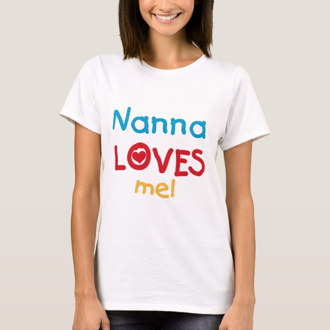 Nanna Kärlek Me T-shirts och presenter (Framsida)