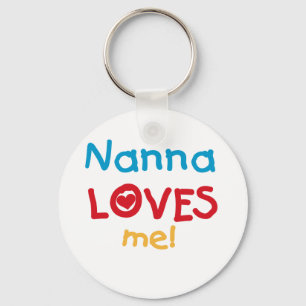 Nanna Kärlek Me T-shirts och presenter Nyckelring