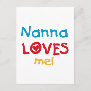 Nanna Kärlek Me T-shirts och presenter Vykort